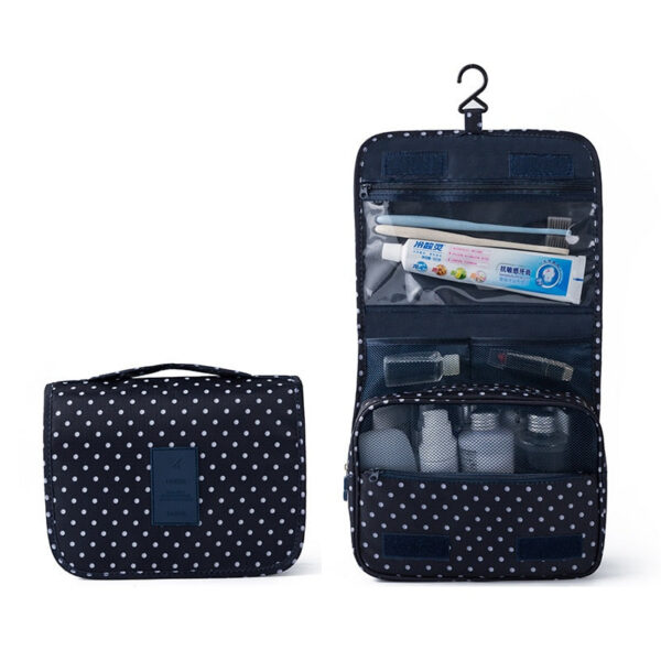 1a013a81ce5d9614 Cosmetic Women Travel Pouch Waterproof Toiletries Beauty Organizer Ladies Bathroom Neceser Makeup Storage Bag With Hook