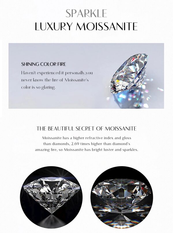 1a35e931b57075b6 MODIAN D Color Round Moissanite Ring 925 Sterling Silver Small Charms Sparkling Finger Rings For Women Wedding Jewelry Gift
