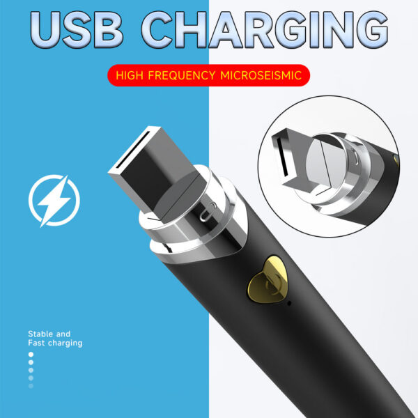 1a4a7c32fff7446e Makeup Brush G Spot Vibrator Sex Toys Powerful Vibrating Vagina Nipple Orgasm Stimulator USB Wireless Charging AV Stick Massager
