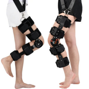1a4b790007ac5f52 New Model Orthopedic Support Stabilizer After Surgery Adjustable Hinged Knee Brace Knee Joint Fixation Stretcher