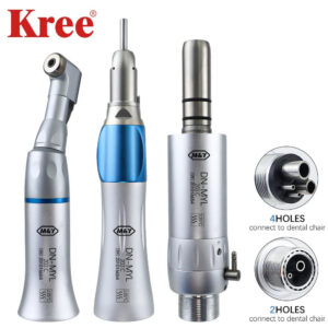 1a5a9abd014abe61 Dental Low Speed Handpiece Kits 203C 2/4 Hole Air Motor Contra Angle Straight Handpiece Dentists Equipment Tools