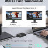 MZX Video Capture Card Board USB 3.0 4K HDMI-compatible A Type C 60fps 1080P Loop-Out 30Hz Recorder Grabber Audio OBS Game Live
