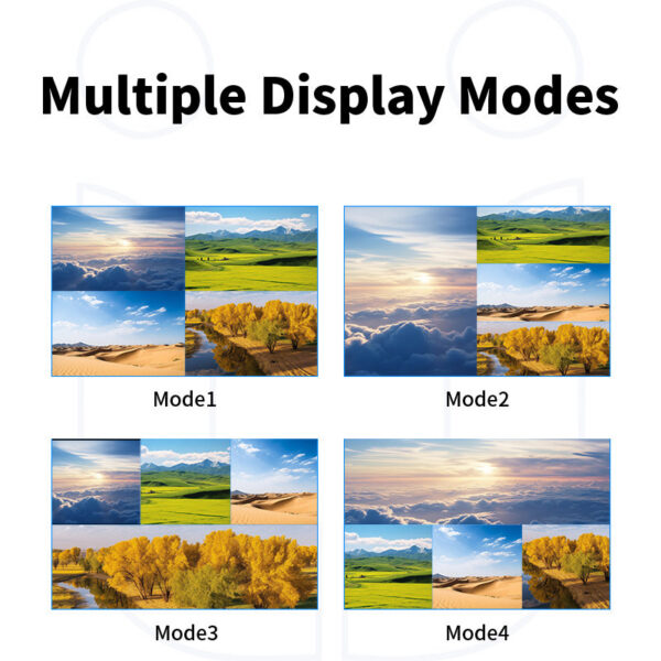 1a762e444b3716b2 Unnk 4K Video Capture Card 1080P 60fps to USB 3.0 Camera Grabber Recording 4 HDMI Channel Input for Live Streaming
