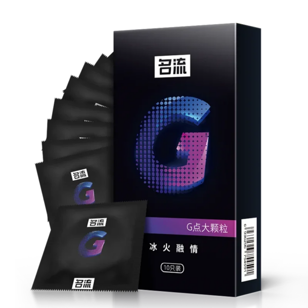 10 Pcs / 3pcs Mingliu G spot Condoms Big Particle Stimulation G-point Penis Sleeve Delay Ejaculation Condones Contraception Men