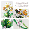 1aa372266345457c wer Bonsai Building Blocks Epiphyllum Plant Potted Model Bricks Creative Desktop Ornaments Home Decoration Kids Toys Gifts