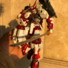 The Warring States Astray Red Frame MBF-P02 HG 1/144 Assemble The Model Action Figure Decorative Children Toy Gift Collectible