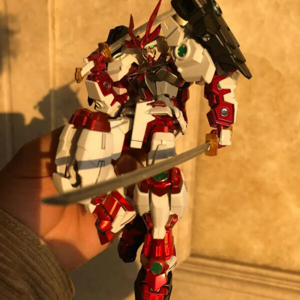 The Warring States Astray Red Frame MBF-P02 HG 1/144 Assemble The Model Action Figure Decorative Children Toy Gift Collectible