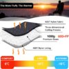 1ae3db47b72375d3 QEZER Down Sleeping Bag,Lightweight Rectangular Sleeping Bag for Adults,Kids,Boys,Girls 3 Seasons Backpacking, Hiking and Camping Outdoor,can be used as the Blanket