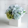 1aeda4ad3470338c Fake Peony Flowers in Ceramic Vase,Faux Hydrangea Flower Arrangements for Home Decor Artificial Flowers with Vase