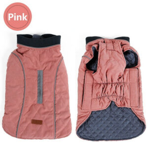1af1f7231a37ec76 High Quality clothes Quilted Coat Pet Warm Jacket New Big Dog Retro Cozy Thick Vest Clothing 6 Colors