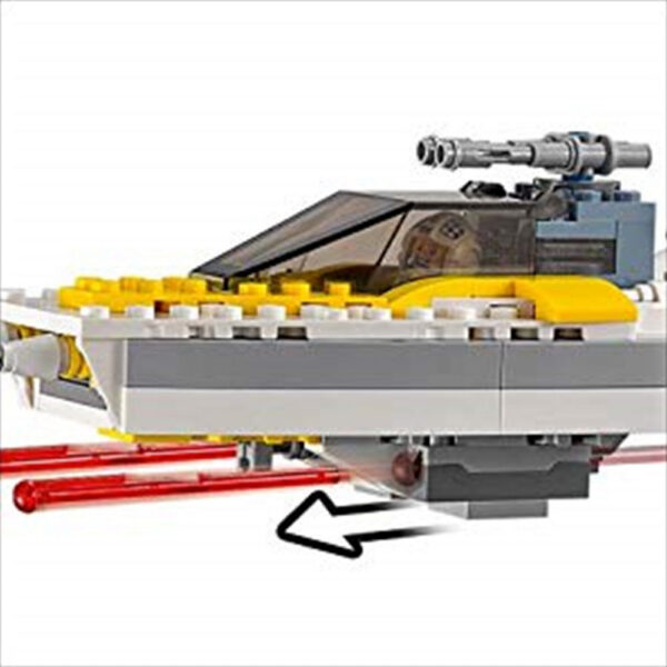 1af558c036dcbb1b Interstellar Series Y-Wing Building Blocks Set, Compatible with 75172 Fighter Models, Brick Toys Kids Birthday Gift