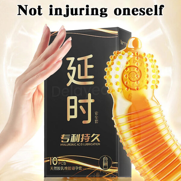 1afa4275d937b1fa Lasting Big Particles Condoms Sex Tool for Men Spike Condom Ultra Slim Fast Delivery G Spot Stimulation Penis Sleeve Sex Product