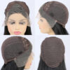 1b08a1b8f596e7f2 Front Wigs for Black Women Natural Hairline Synthetic Lace Long Brown Wig Pre Plucked Baby Hair Cosplay