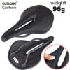 1b1587fd63238f98 ELITA ONE Carbon Saddle MTB/Road Bike saddle Super Light Leather Carbon Cushions 96g