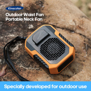 1b1bad334dc36676 Kinscoter 6000mAh Hanging Neck/Waist USB Mini Portable Rechargeable Fan For Outdoor Camping Hiking Climbing Running Sports
