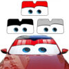 Solar Protection 4 Colors Eyes Heated Windshield Sunshade Car Window Windscreen Cover Shade Auto Sun Visor Car-covers
