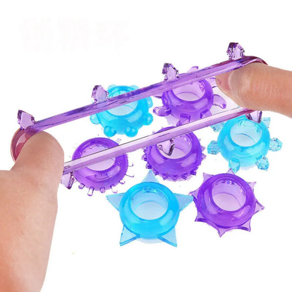 1b6597d8e0741751 1PC Silicone Cock Ring Time Premature Ejaculation Delay Impotence Aid Erection Penis Rings Sex Toys For Adult Men Sex Products