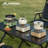 1ba69f36f809ede4 BISINNA Camping Stove 2800W High Firepower Portable Cassette Furnace Outdoor Gas Burner Picnic Camp