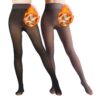 Caprilite 2 Pairs Fleece Lined Tights-Fake Translucent Leggings High Waist Pantyhose Sheer Thick Warm Tights For Women