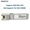 1bbe8cddf9ff5c9f Gigabit SFP + to Rj45 10G/2.5G 30m/100m Copper Modules, Optical Module, Compatible for Cisco, Mikrotik, Ethernet Optic Switch