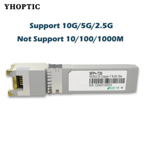 1bbe8cddf9ff5c9f Gigabit SFP + to Rj45 10G/2.5G 30m/100m Copper Modules, Optical Module, Compatible for Cisco, Mikrotik, Ethernet Optic Switch