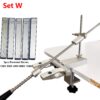 1bed232b09cc8b48 S09 New Design Professional Fixed Angle Apex Knife Sharpener Kitchen Knife tools Knife Sharpening System with diamond stones Set