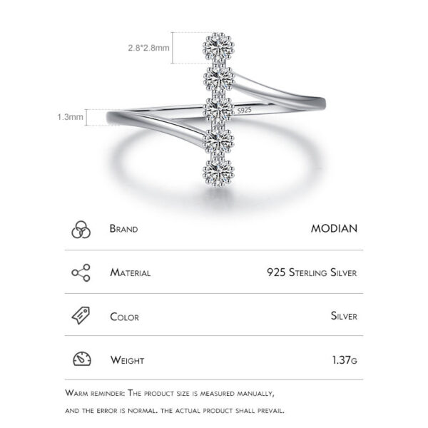 1c24cac2ab1867e7 MODIAN Authentic Sterg Sier Fashion Delicate Finger Rings For Women Wedding Engagement Fine Jewelry Anel Accessories