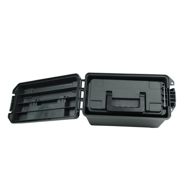 1c2c25612a95c5a1 Plastic Weapons Safe Can Lightweight High Strength Ammo Accessory Crate Storage Case Bullet Safety Box