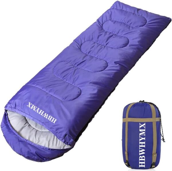 Sleeping Bags for Adults Backpacking Lightweight Waterproof- Cold Weather Sleeping Bag for Warm Camping Hiking Outdoor Travel Hunting with Camping Sleeping Bag