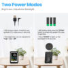 Newentor 5 in 1 Air Quality Monitor Multifunctional Real-time Dectect Carbon Dioxide Meter Digital Temperature Humidity Sensor