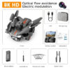1c6dea1ba8bcf7e6 P11 Pro Max Drone 8K 5G GPS Professional HD Aerial Photography Dual-Camera Obstacle Avoidanc Brushless Quadrotor Children Gifts