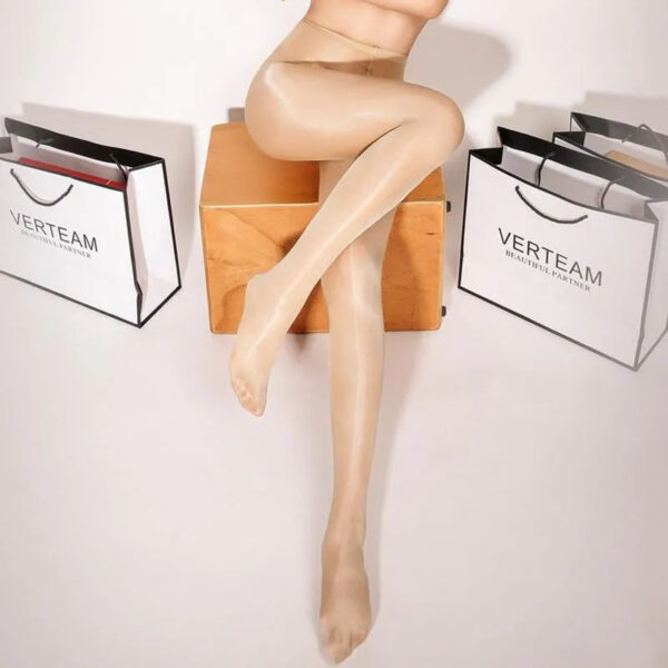 Women Fashion Autumn Winter Sexy Pantyhose Solid Color Elasticity Nylon Warm Tights Embroidery Collant Femme
