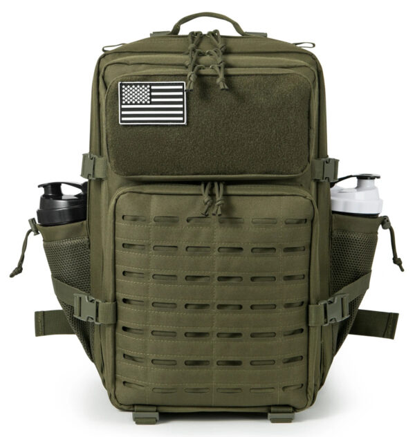 1ca2cef3251f0d09 45L Molle Tactical Backpack Bag Hunting MOLLE Backpack GYM For Men EDC Outdoor Hiking Survival Rucksack Witch Bottle Holder
