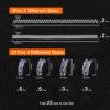 1ca82544d522a953 Ottemax Size Adjuster Loose Rings, 20 Pack 6 Sizes Different Band Widths, Invisible Ring Guards for Women and Men