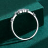 1cab527d3825685b NEW Classic Couple Rings For Women Four-Prong Diamond Zircon S Sterling Sier Wedding Engagement Gift Female Jewelry