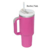 1cb8a134114fcf27 THE QUENCHER H2.0 40OZ Mugs Black Chroma Tumblers Insulated CLEAN SLATE Car Cups Stainless Steel Coffee Termos Tumbler Winter Pink Target Red Cosmo Neon White US STOCK