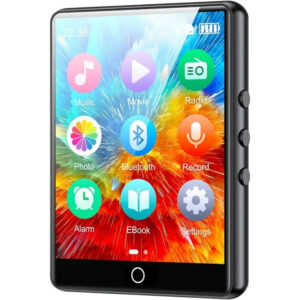 1cd7740ddfb2c7f7 32GB 2.8 Inch Touch Screen Bluetooth 5.0 MP3 Player, HiFi Music Player with Speaker/FM Radio/Recorder/Ebook/Picture