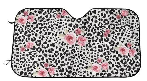 Personalized cartoon Windshield Sunshade Car Window Windscreen Cover Sun Shade Auto Sun Visor Car-covers Car Solar Protection