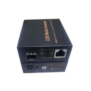 1cf3b12544e1904e 2.5G Fiber Optic Media Converter Gigabit SFP Transceiver 1000Mbps Compatible With Common E/GPON
