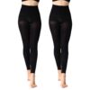 1cf3ba7da8847875 MANZI Run Resistant Control Top Panty Hose Opaque Tights