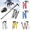 1d06c45d229a775a Hiking Camping Mountaineering Walking Stick Telescopic Baton Trekking Poles Folding Cane Crutches Pole Unisex