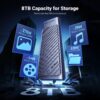 1d0c218823bbfc60 UGREEN M2 SSD Case M.2 NVMe SATA SSD Enclosure Adapter 20Gbps USB 3.2 Gen2 USB C External Enclosure Supports M and B&M Keys