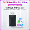 1d2e08941f5b4c4d Carplay Adapter Android Auto Wireless Smart Dongle 2in1 For Voo Benz Audi Kia Hyundai VW Mazda Cadillac MG Peugeot