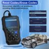 1d54fc2d49b60810 Professional OBD2 Scanner Diagnostic Tool Check Engine Light Vehicle Code Reader Car Fault Code Scanner for All CAN OBDII Cars