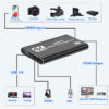 4k Hdmi Video Capture Card Streaming Black Full Hd 1080p 60fps Usb Cam k Game Audio For Nintendo Switch Ps5 3ds Xbox Ps4
