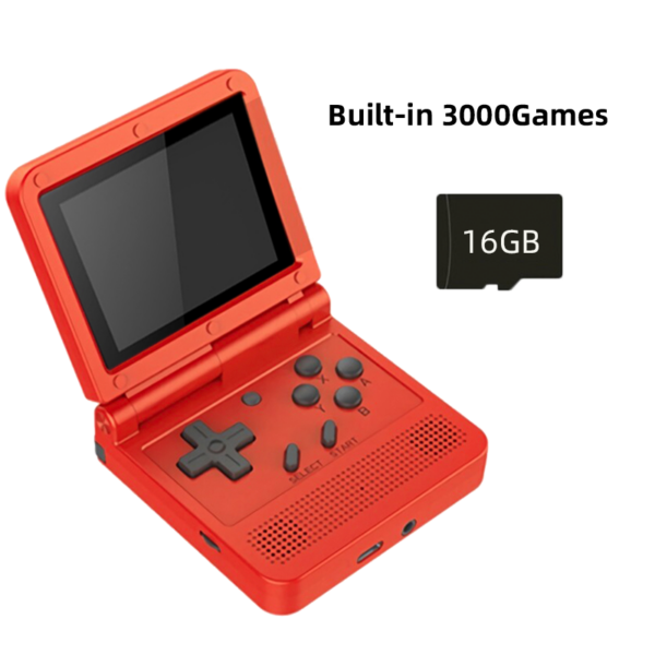 1d66359c8782762a Powkiddy V90 3.0Inch IPS Screen Retro Video Open Source PS1 Mini Portable Handheld Game Console 64G 15000Games