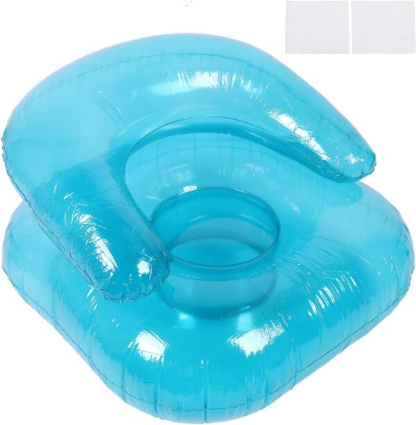 1d8dbcc1c52c913c Portable Air Sofa, Ergonomic Inflatable Couch, PVC Transparent Camping Air Lounger Mattress for Adults Backyard Beach Traveling Picnics, Music Festivals, Outdoor Garden