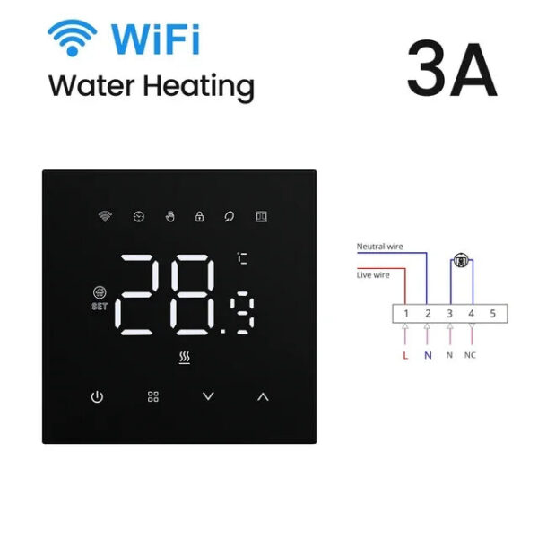 1d8ef74c7eb45cd8 AVATTO Tuya WiFi Smart Thermostat Underfloor Heating System for Gas Boiler Electric Heating Work with Alexa Google Home