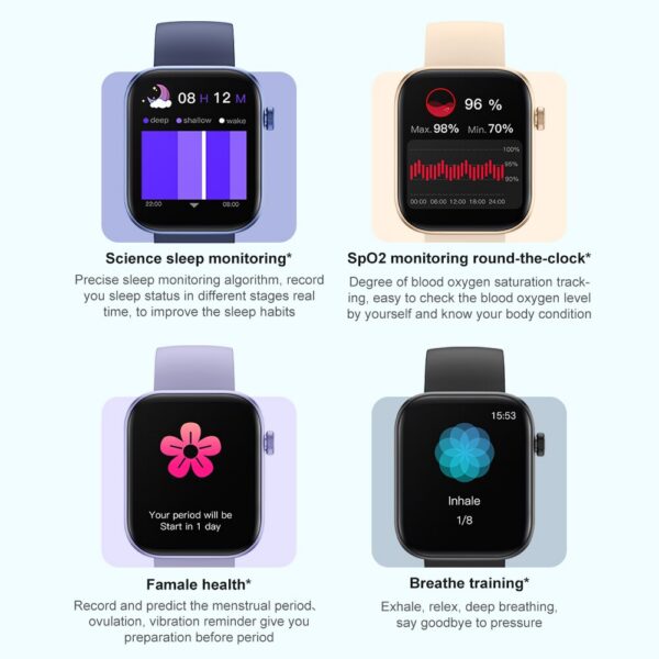1d8fe434cbca13a7 COLMI P71 Calling Smartwatch Men Health Monitoring IP68 Waterproof Notifications Voice Assistant Smart Watch Women