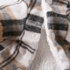 Winter Jacket Clothes Grid Warm Small Dogs Clothing With Fur Collar Cotton Pet Outfits French Bulldog Coat Vest Chihuahua